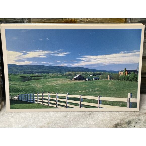 Vintage Postcard Lot Montgomery County Courthouse & Blacksburg Pasture Virginia - Picture 4 of 5